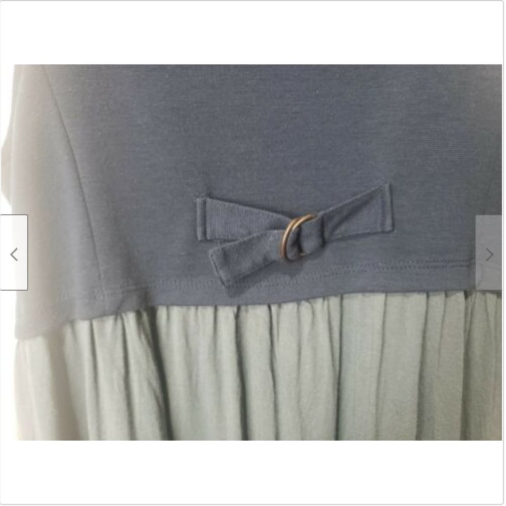 Silence + Noise Boho Button Front Shift Dress - image 6